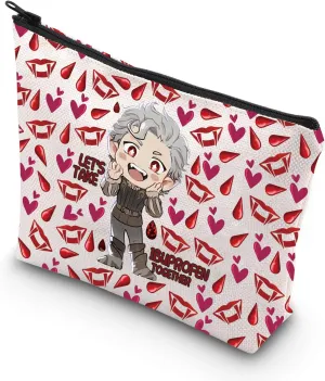 G2TUP BG3 Astarion Makeup Bag Astarion High Elf Gifts Astarion Approves Zipper Pouch BG3 Astarion Merch (LET'S TAKE)