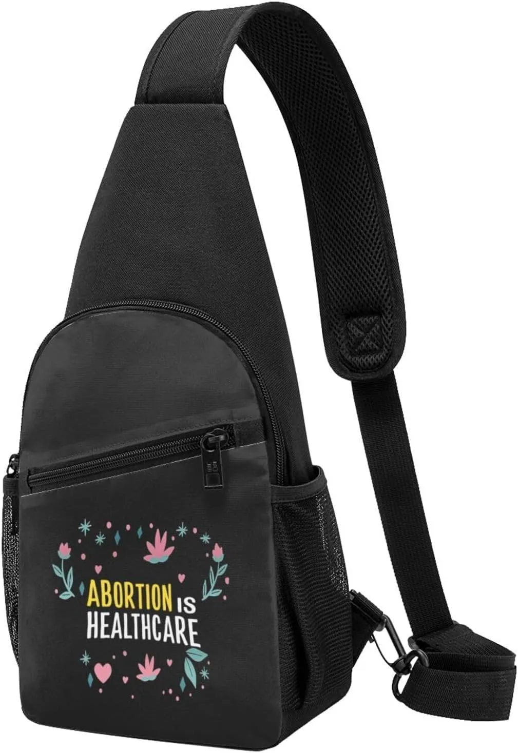 GERRIT Abortion Is Healthcare Chest Pack Leisure Shoulder Crossbody Chest Bag