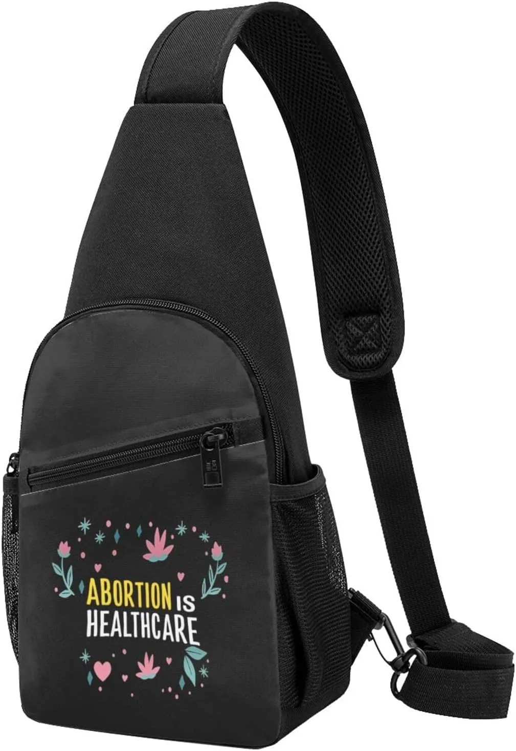 GERRIT Abortion Is Healthcare Chest Pack Leisure Shoulder Crossbody Chest Bag