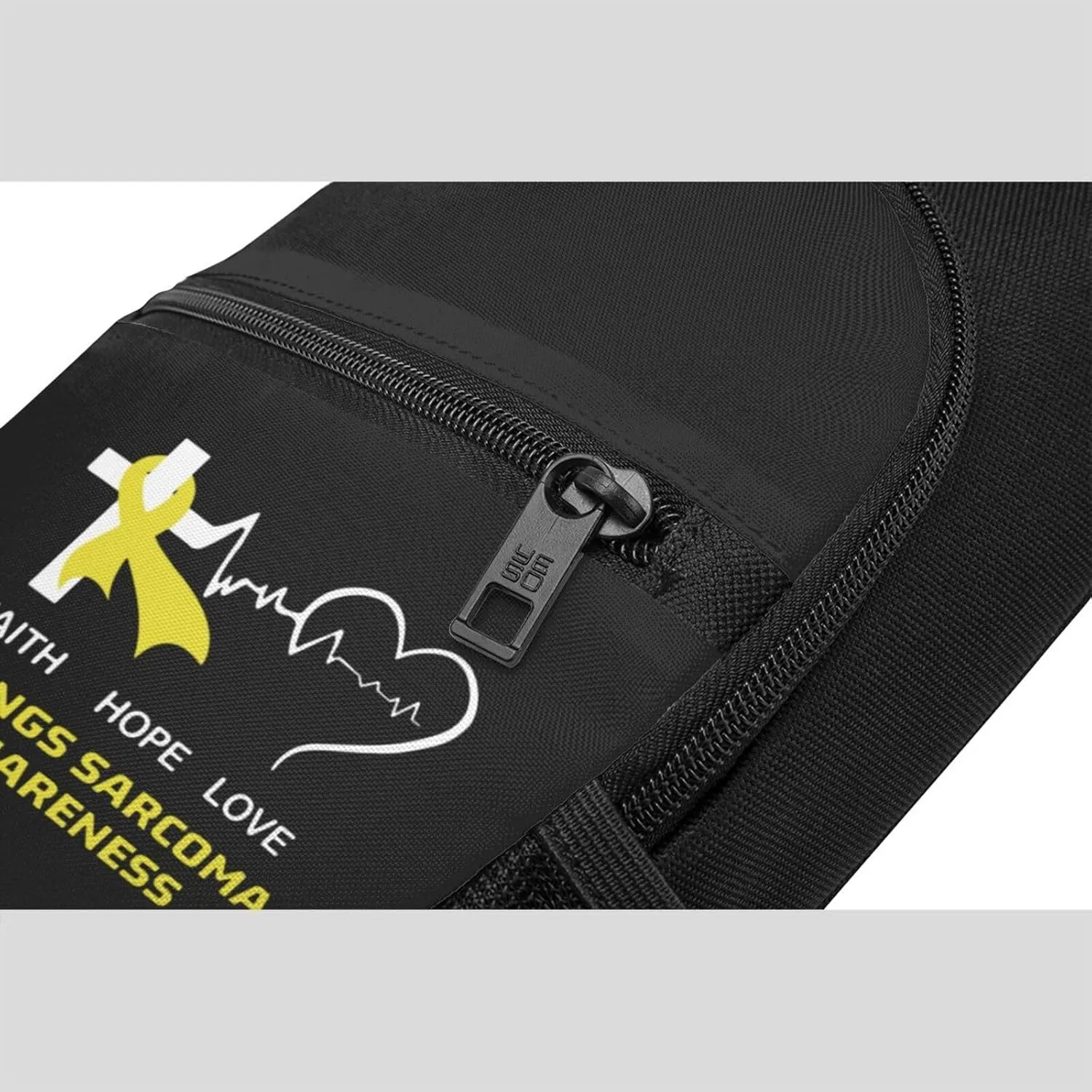 GERRIT Ewings Sarcoma Awareness Chest Pack Leisure Shoulder Crossbody Chest Bag