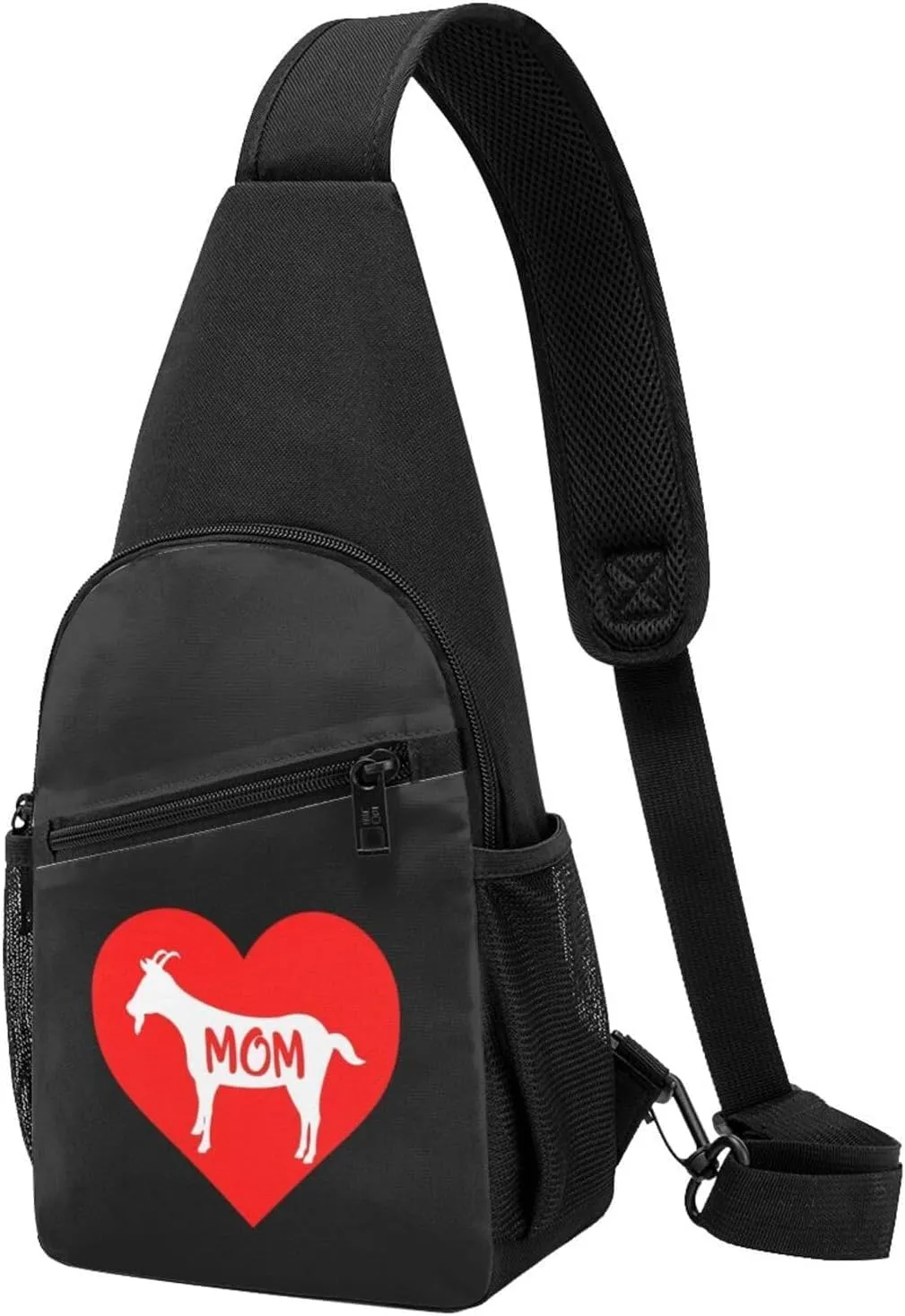 GERRIT Mama Goat Chest Pack Leisure Shoulder Crossbody Chest Bag