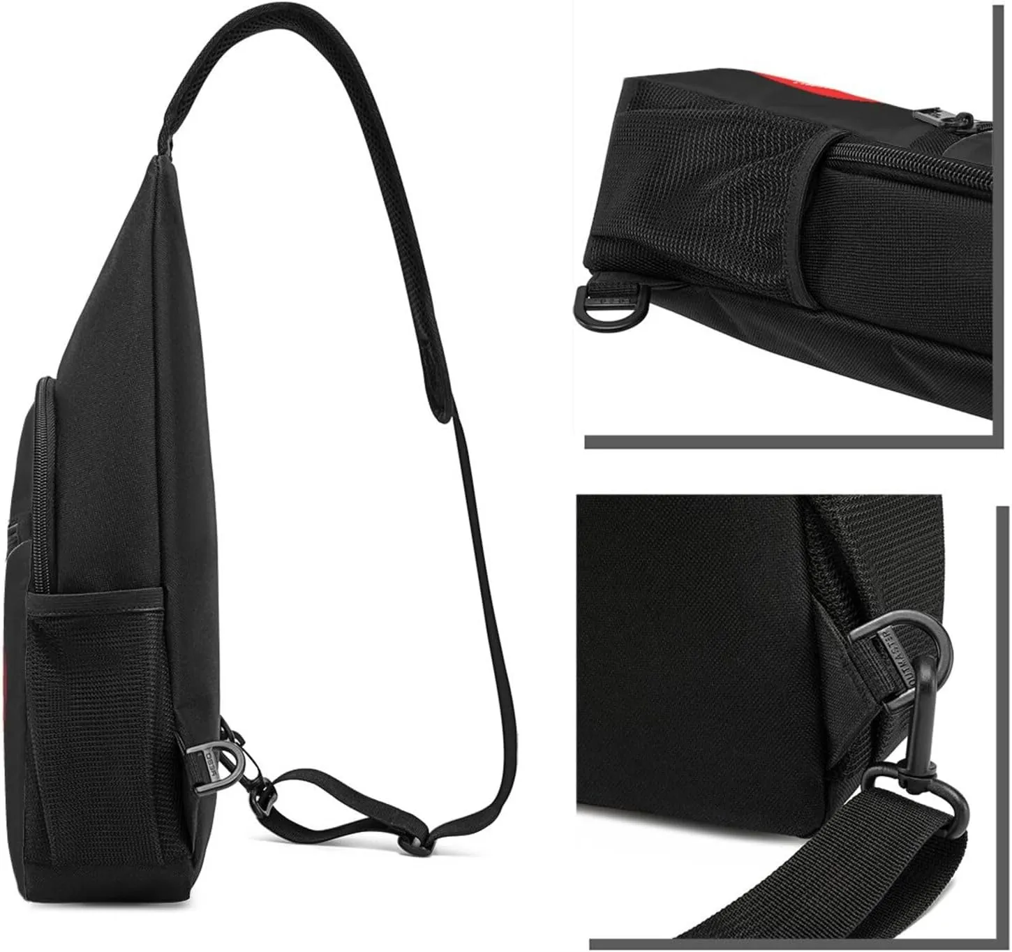 GERRIT Mama Goat Chest Pack Leisure Shoulder Crossbody Chest Bag