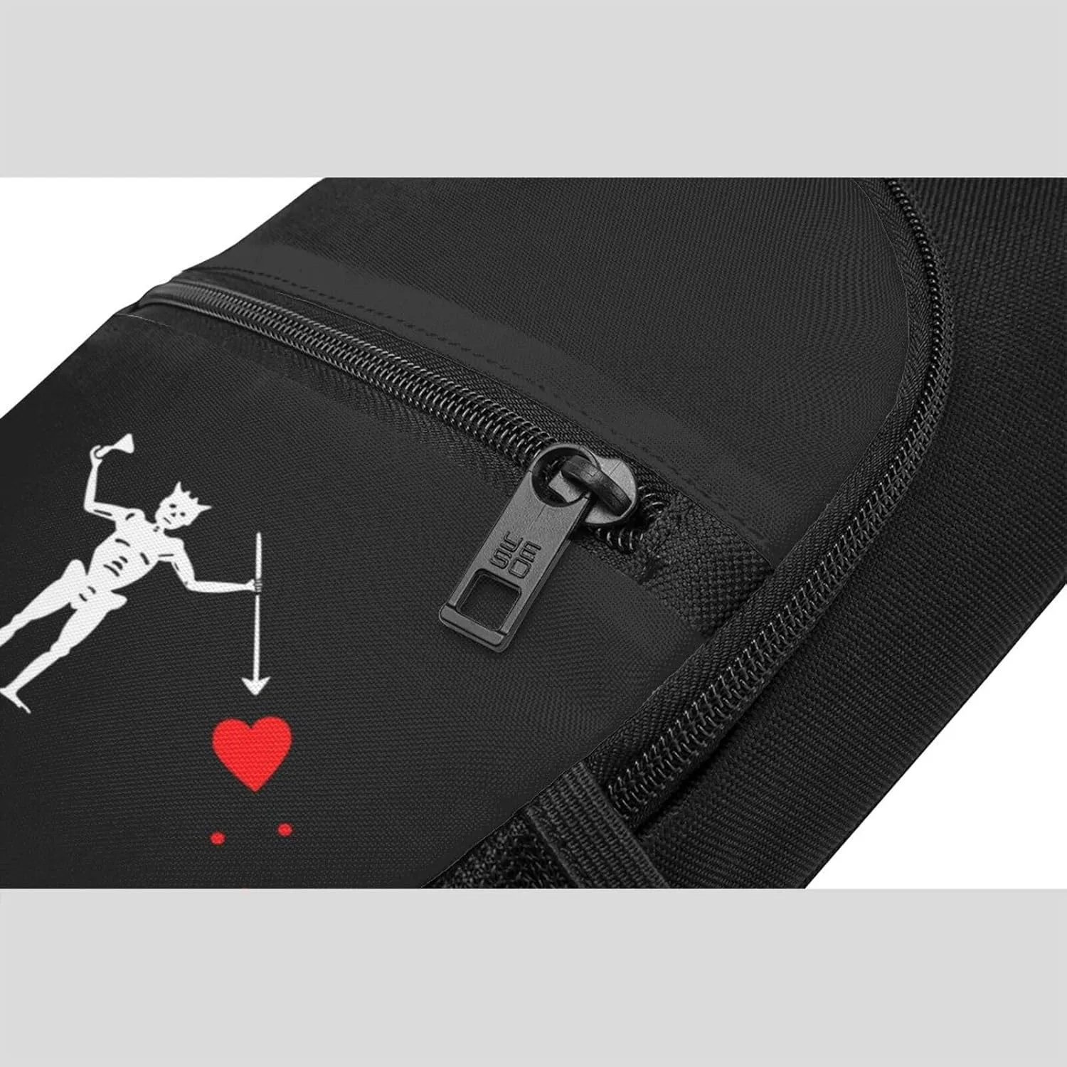 GERRIT Pirate Flag Blackbeard Chest Pack Leisure Shoulder Crossbody Chest Bag