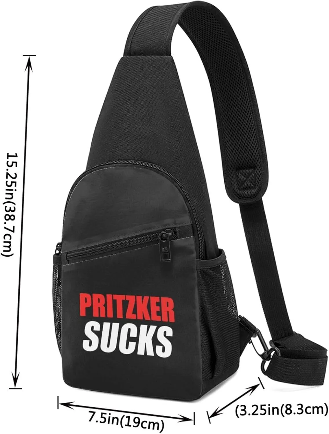 GERRIT Pritzker Sucks Chest Pack Leisure Shoulder Crossbody Chest Bag