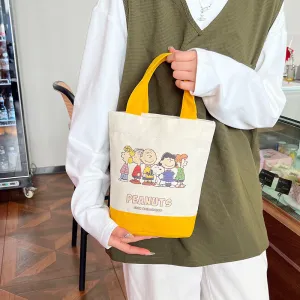 Glamorous Canvas Cartoon Printed Animal Letter Bags
