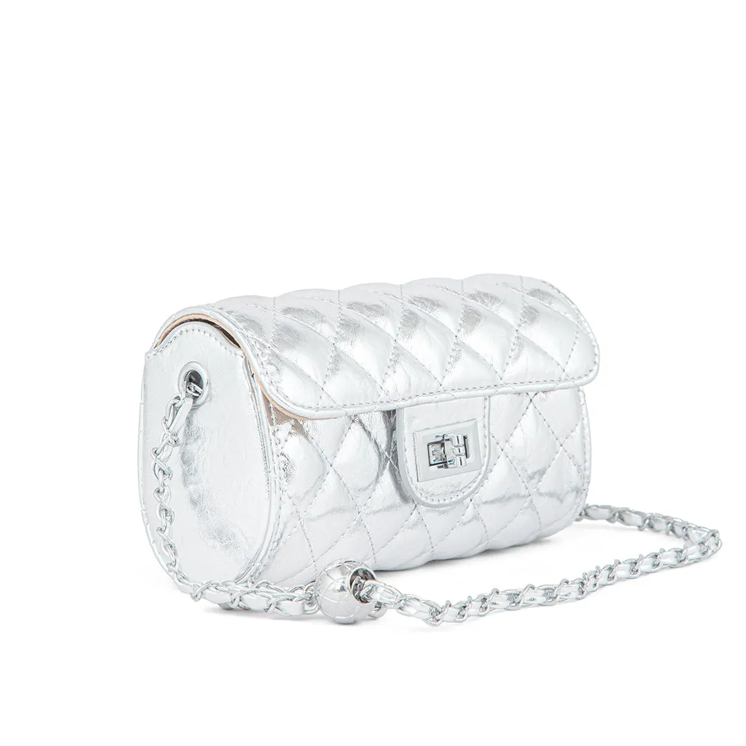 Grey Formal Clutch P24114