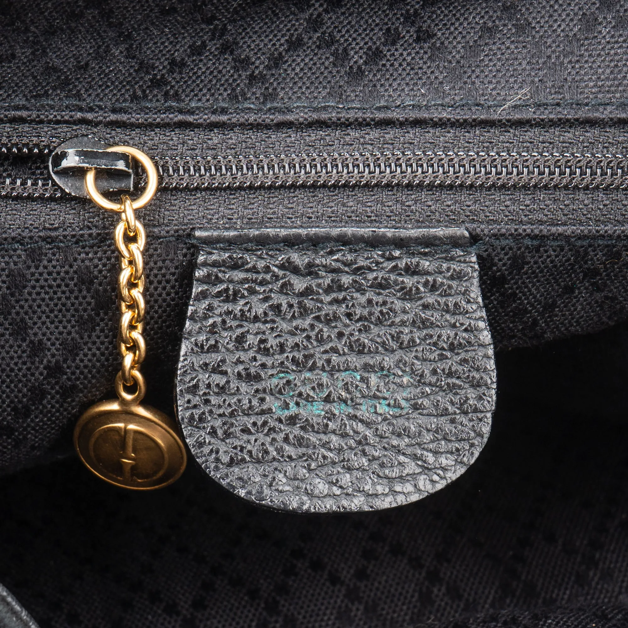 Gucci Classic Suede Leather Bamboo Backpack
