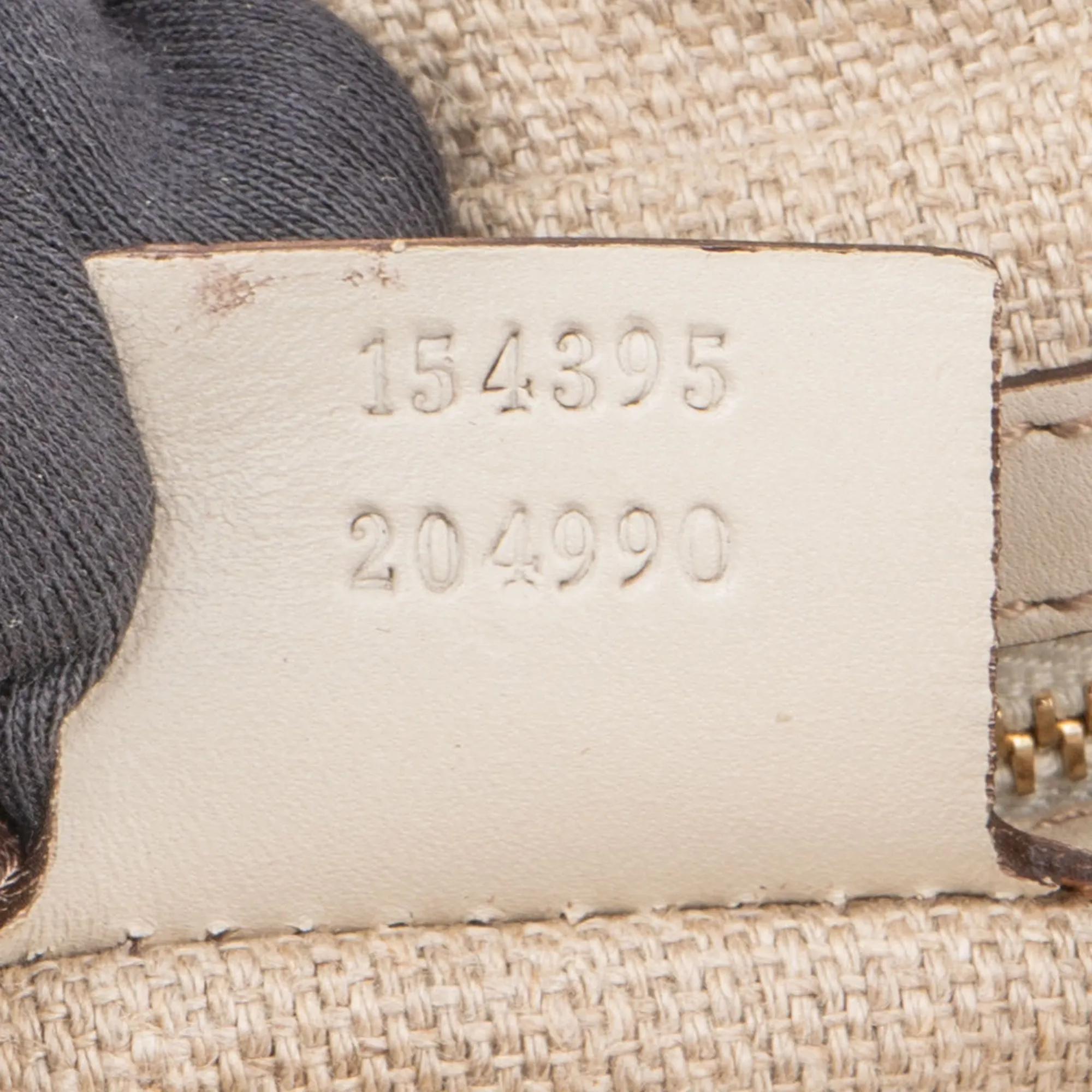 Gucci Suede Golden GG Monogram Handbag