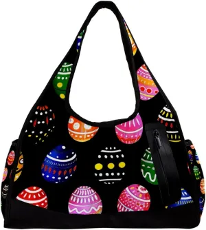 Gym Bags for Men,Travel Duffel Bags for Women,Easter Eggs Colorful,Workout Bag