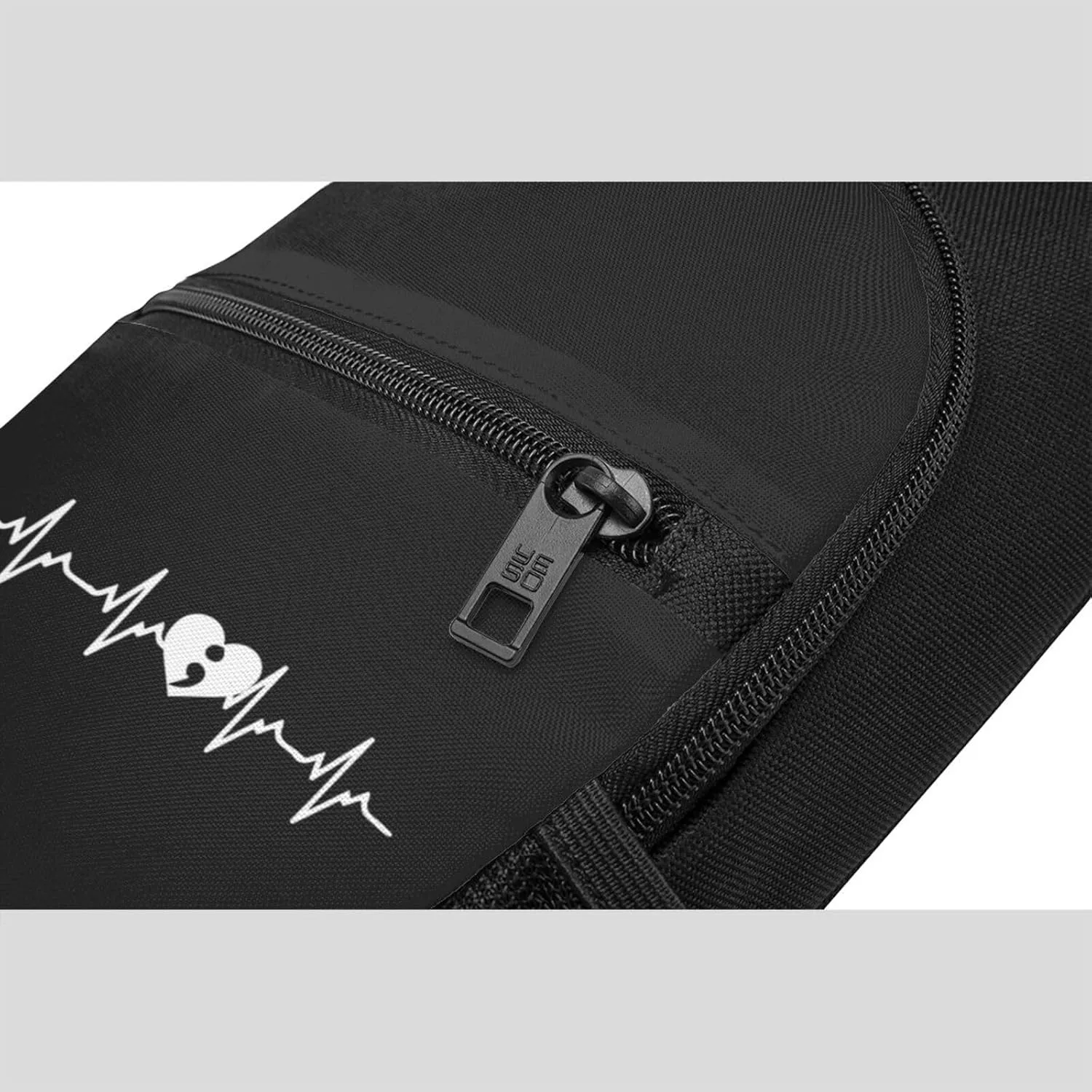Heartbeat Semicolon Suicide Prevention Awareness Chest Pack Leisure Shoulder Crossbody Chest Bag
