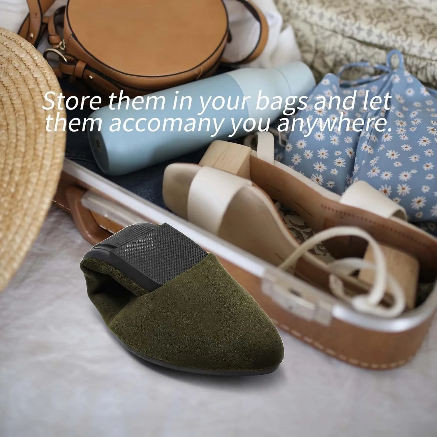 HEAWISH Women’s Black Flats Shoes Comfortable Suede Pointed Toe Slip On Casual Ballet Flats Dress Shoes Nude Flats