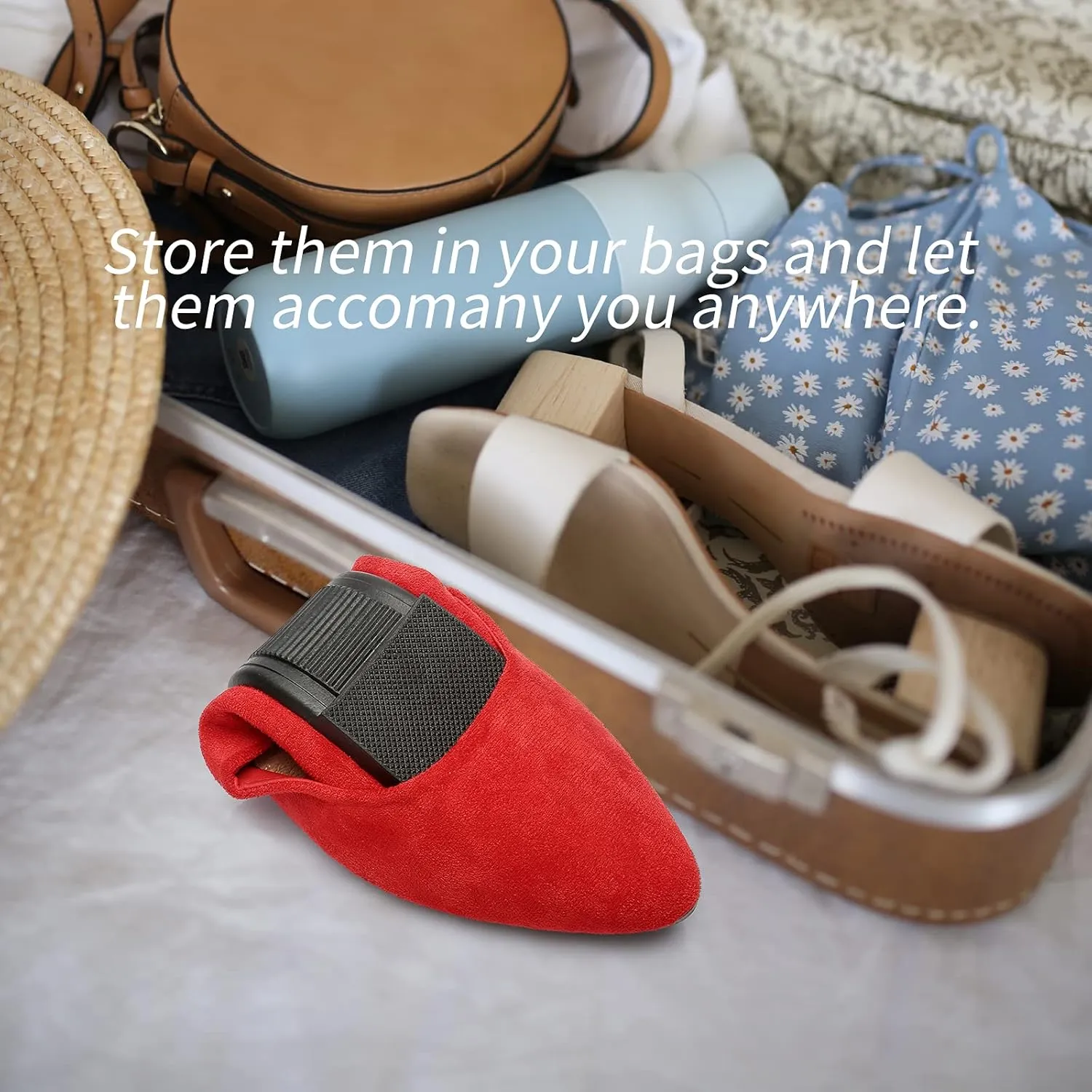 HEAWISH Women’s Black Flats Shoes Comfortable Suede Pointed Toe Slip On Casual Ballet Flats Dress Shoes Nude Flats