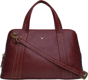 Hidesign Cerys Medium Leather Satchel Crossbody with Detachable Shoulder Strap