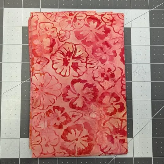 High Quality Red & Orange Batik Quilters Cotton Fabric Bundle – 5 Yards Total