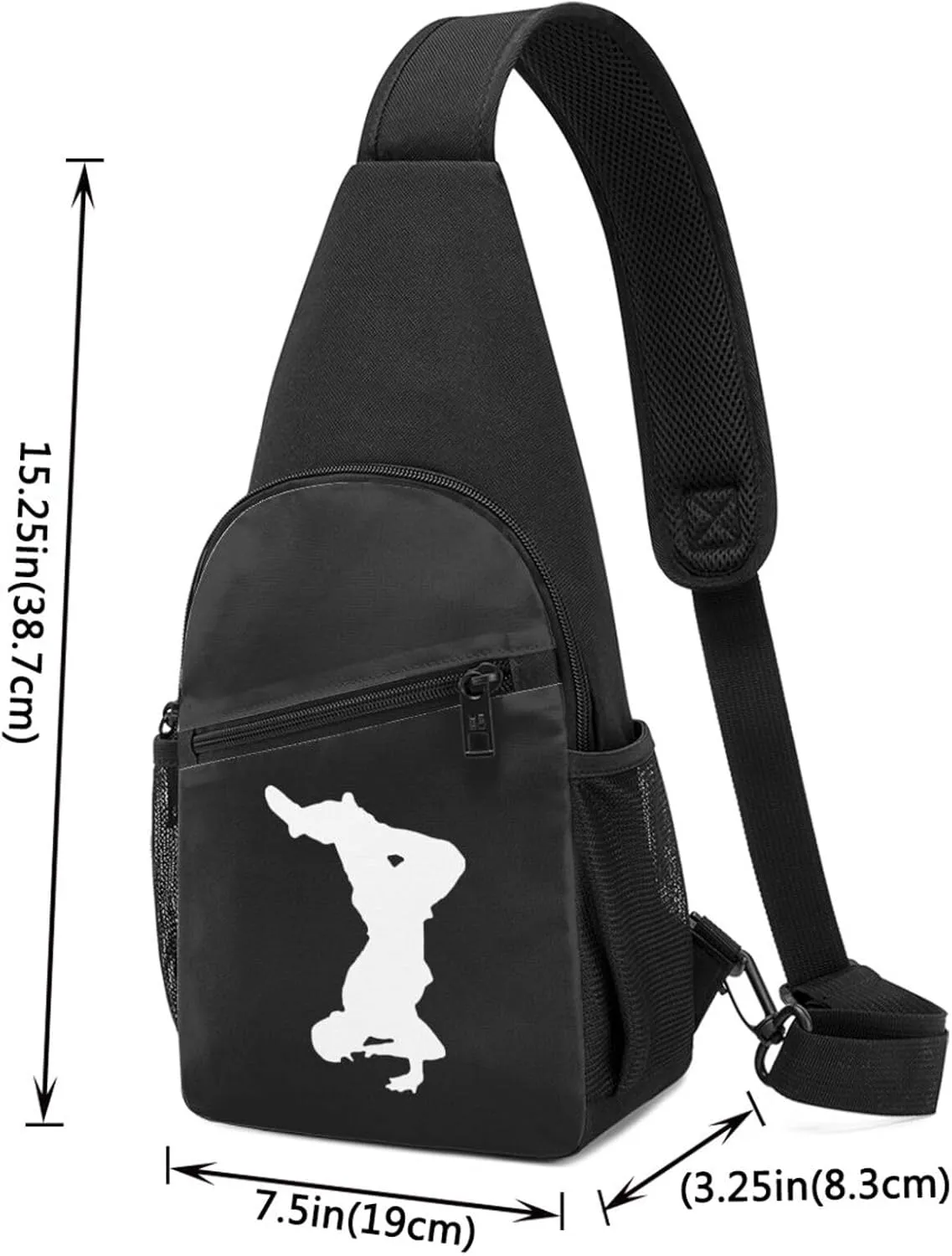 Hip Hop Chest Pack Leisure Shoulder Crossbody Chest Bag