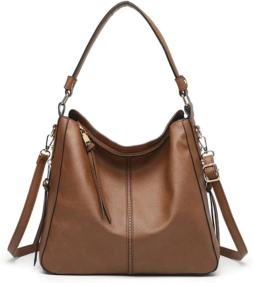 Hobo Bags for women Shoulder Bags Ladies Soft Vegan Leather Purses Handbags Tote Fashion Designer Work Bags Woman Satchel