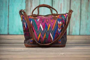 Huipil Overnighter Tote Bag Cross Body Purse Diaper Bag Sophie