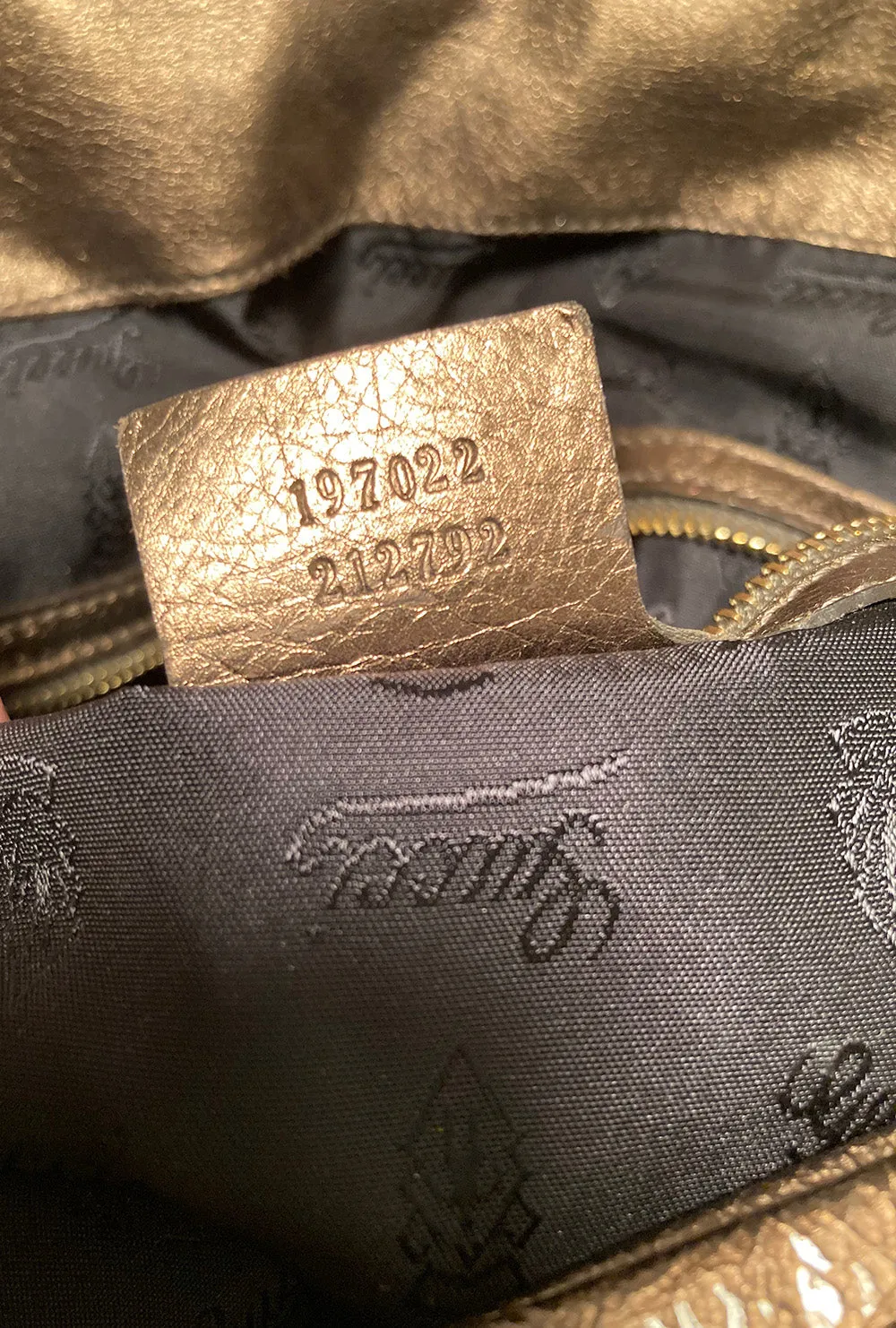 Hysteria Bronze Invitation-only sale Leather Classy Bag Patent Gucci