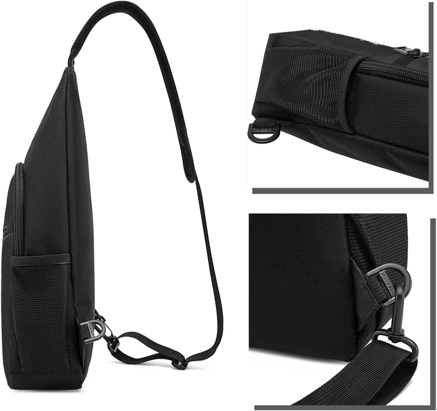 I Destroy Silence Drums Chest Pack Leisure Shoulder Crossbody Chest Bag