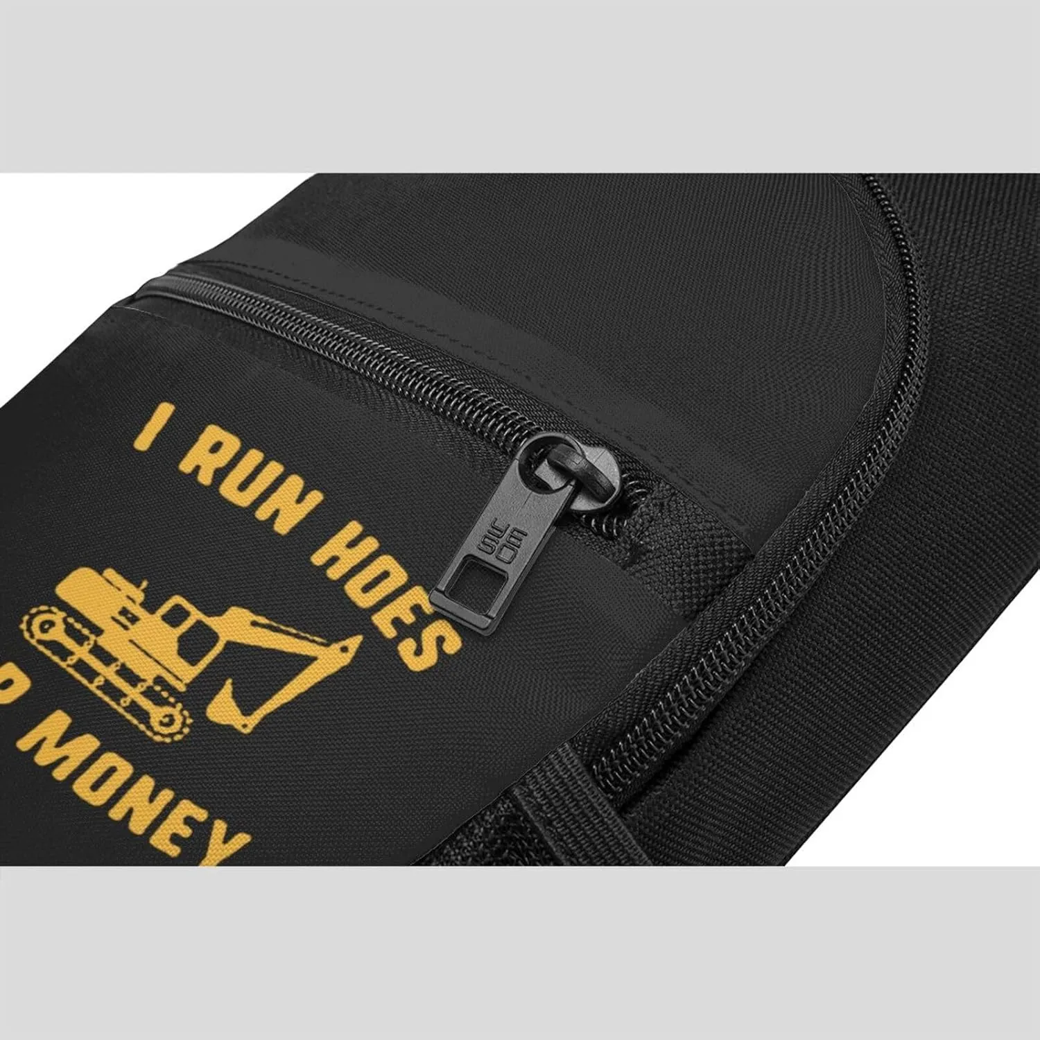 I Run Hoes for Money Chest Pack Leisure Shoulder Crossbody Chest Bag