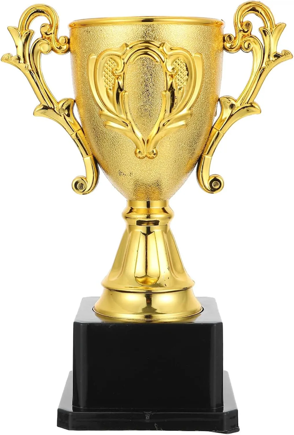 IMIKEYA Gold Award Trophies: Golden Trophies for Kids Awards Plastic Trophy Awards Trophies Cup for Kids Party Favors Sports Footabll Rewards Competition Tournaments Gift