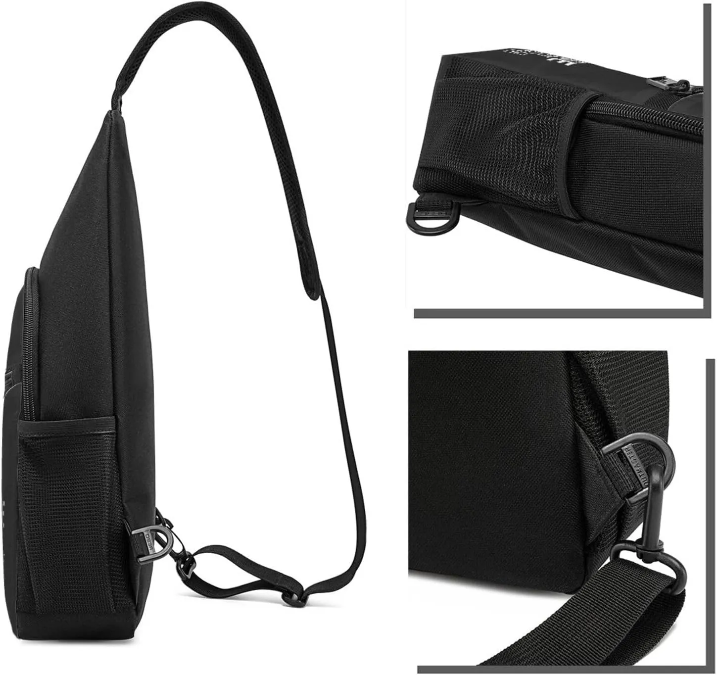 In My Defense I Was Left for Unsupervised Chest Pack Leisure Shoulder Crossbody Chest Bag