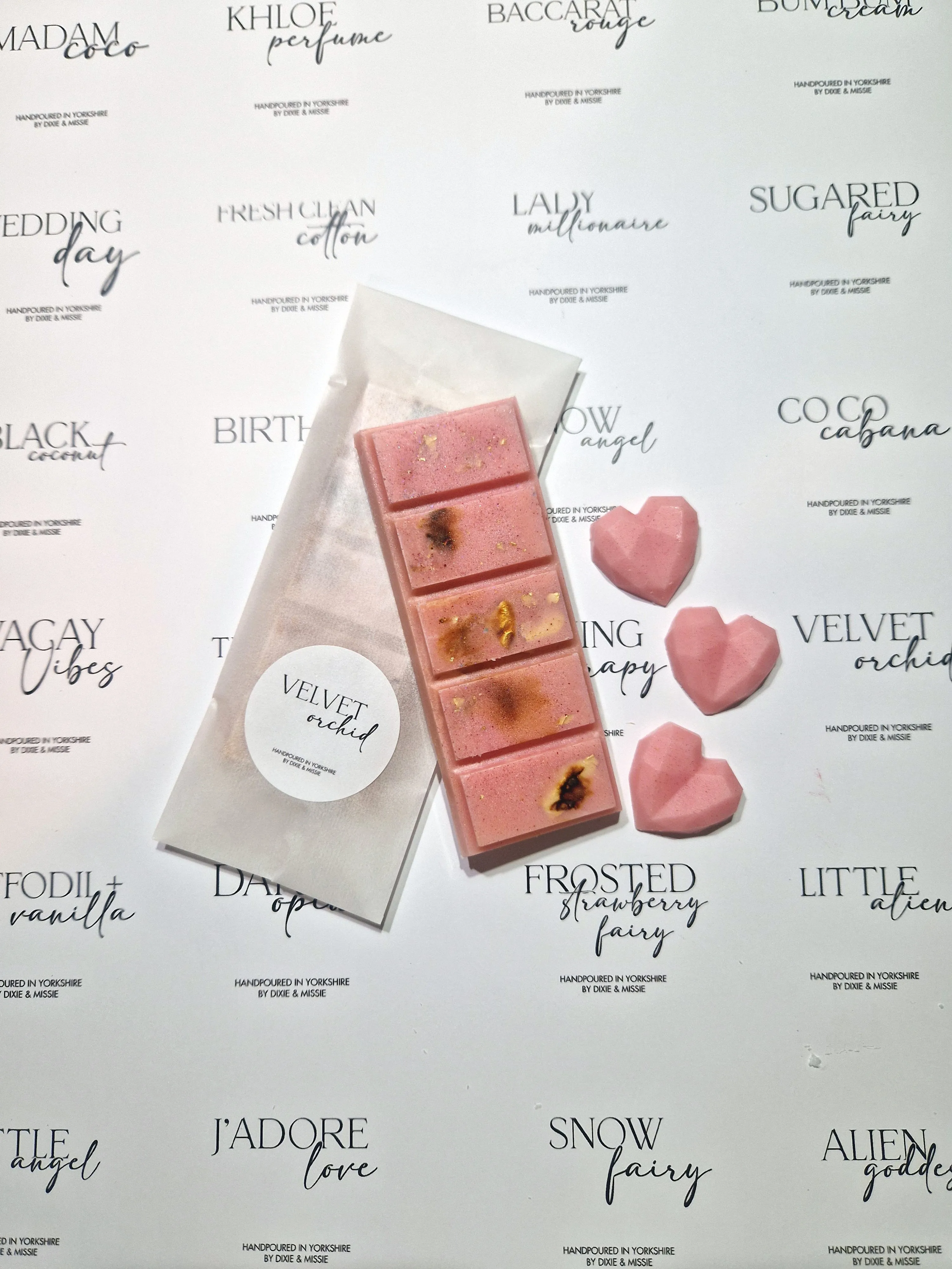 J Choo Wax Melt Snap Bar, Luxury Perfume Simmering Granules and Carpet Freshener, Strong Scented Home Wax
