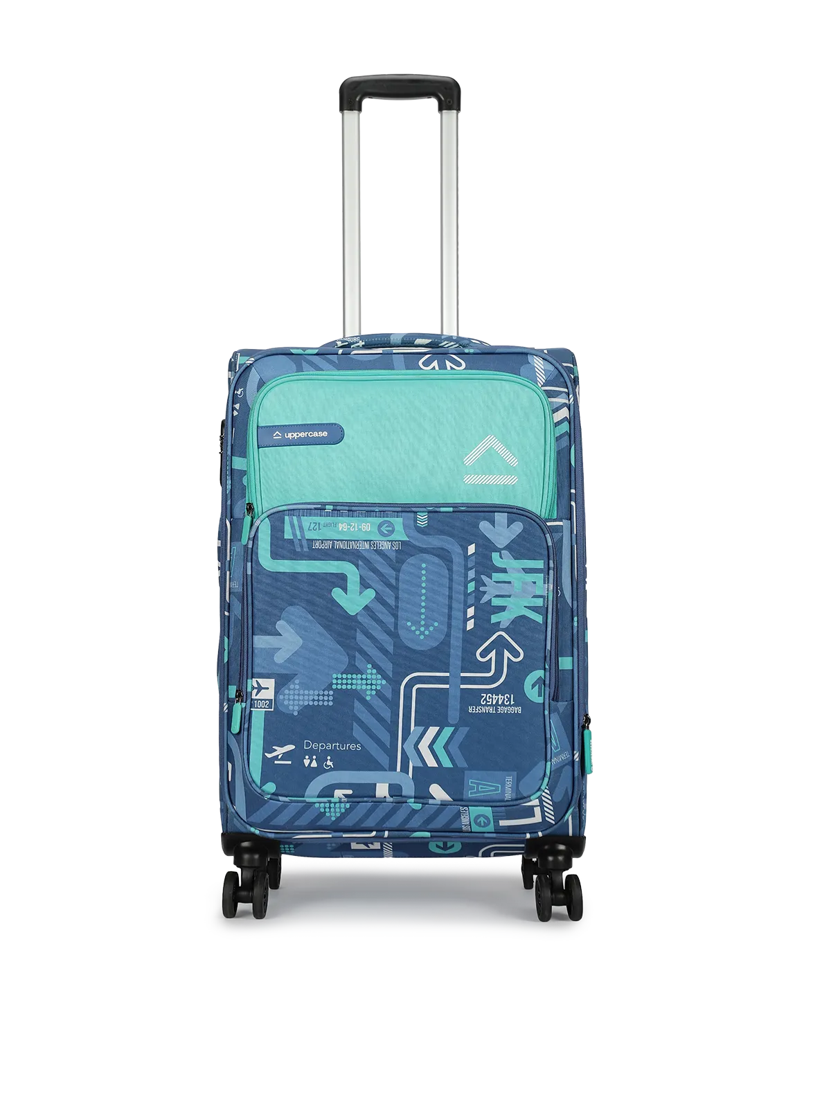 JFK Denim Blue Medium Soft Trolley