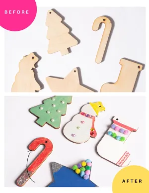 Jingle Joy DIY Kit - Christmas Ornaments Craft Set