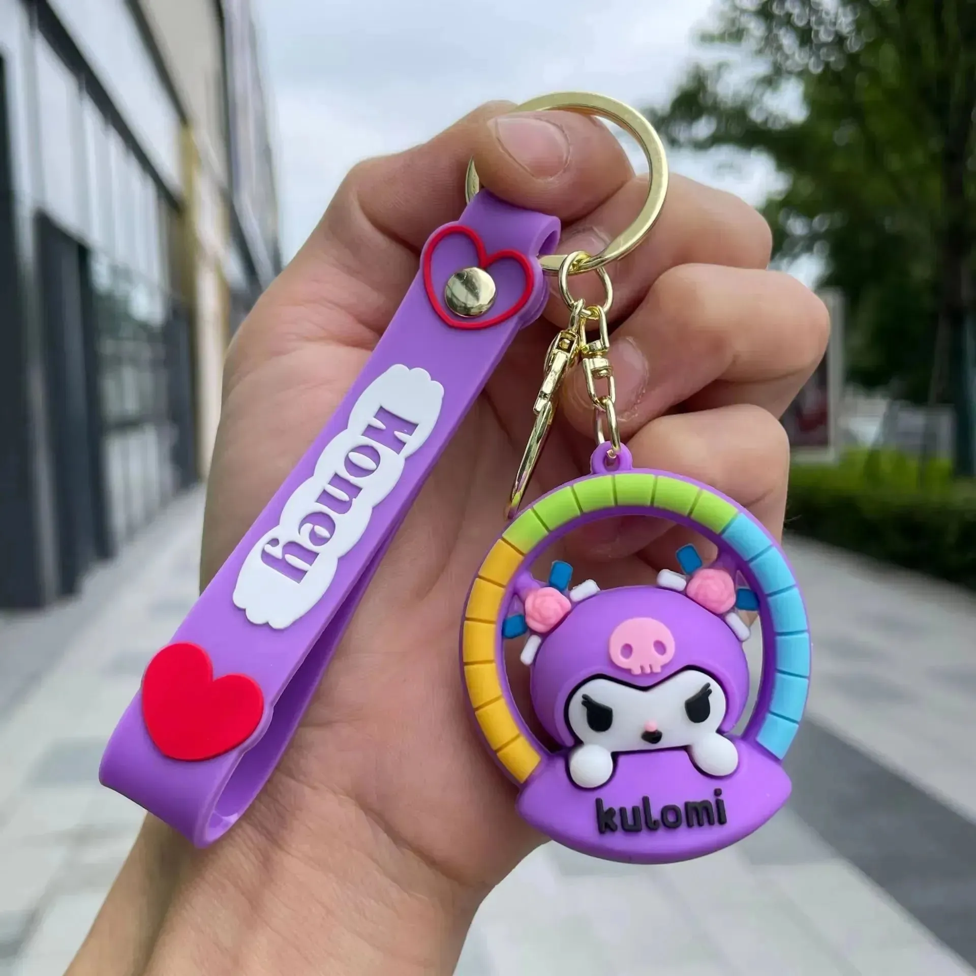 Kawaii Crew Carousel 3D Keychain