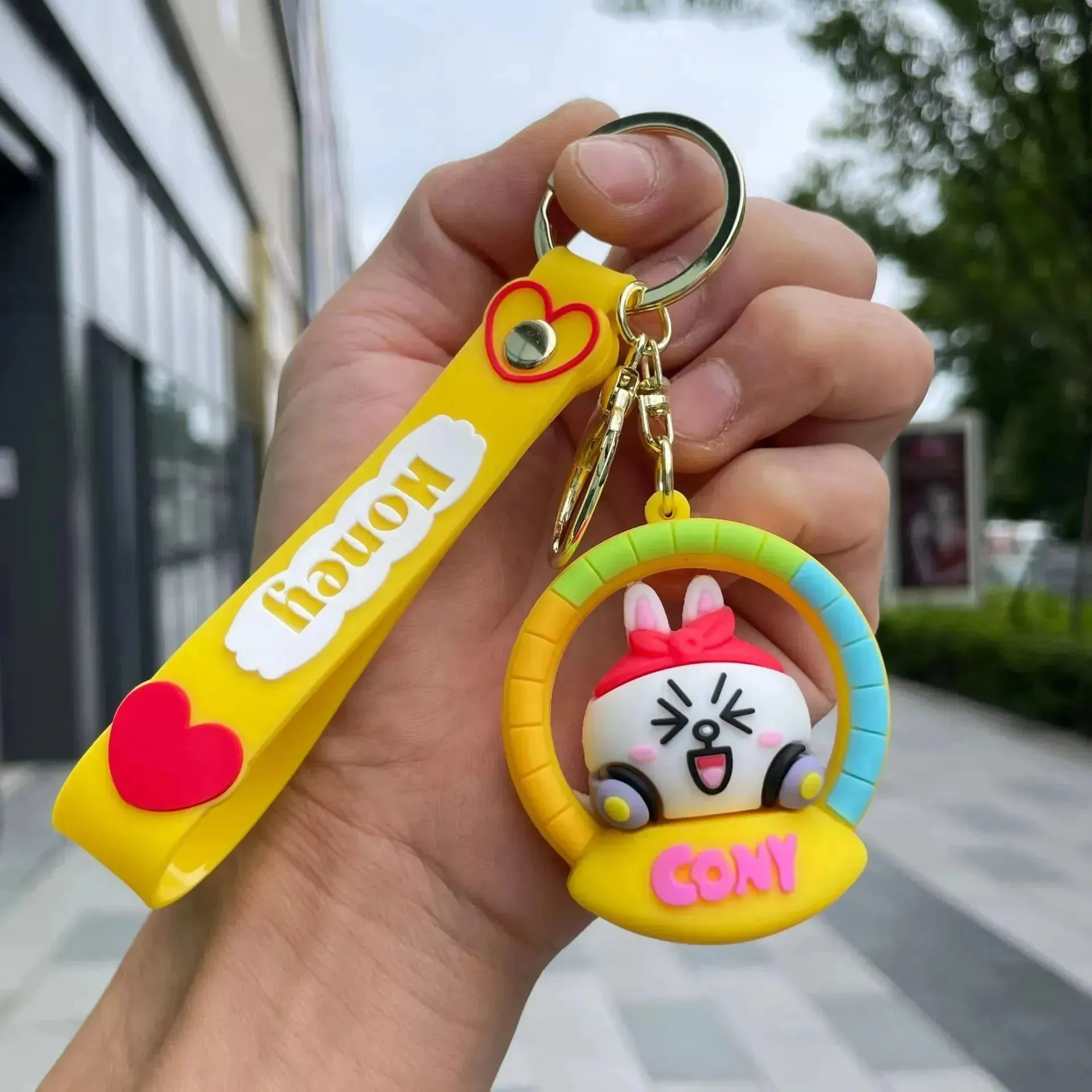 Kawaii Crew Carousel 3D Keychain