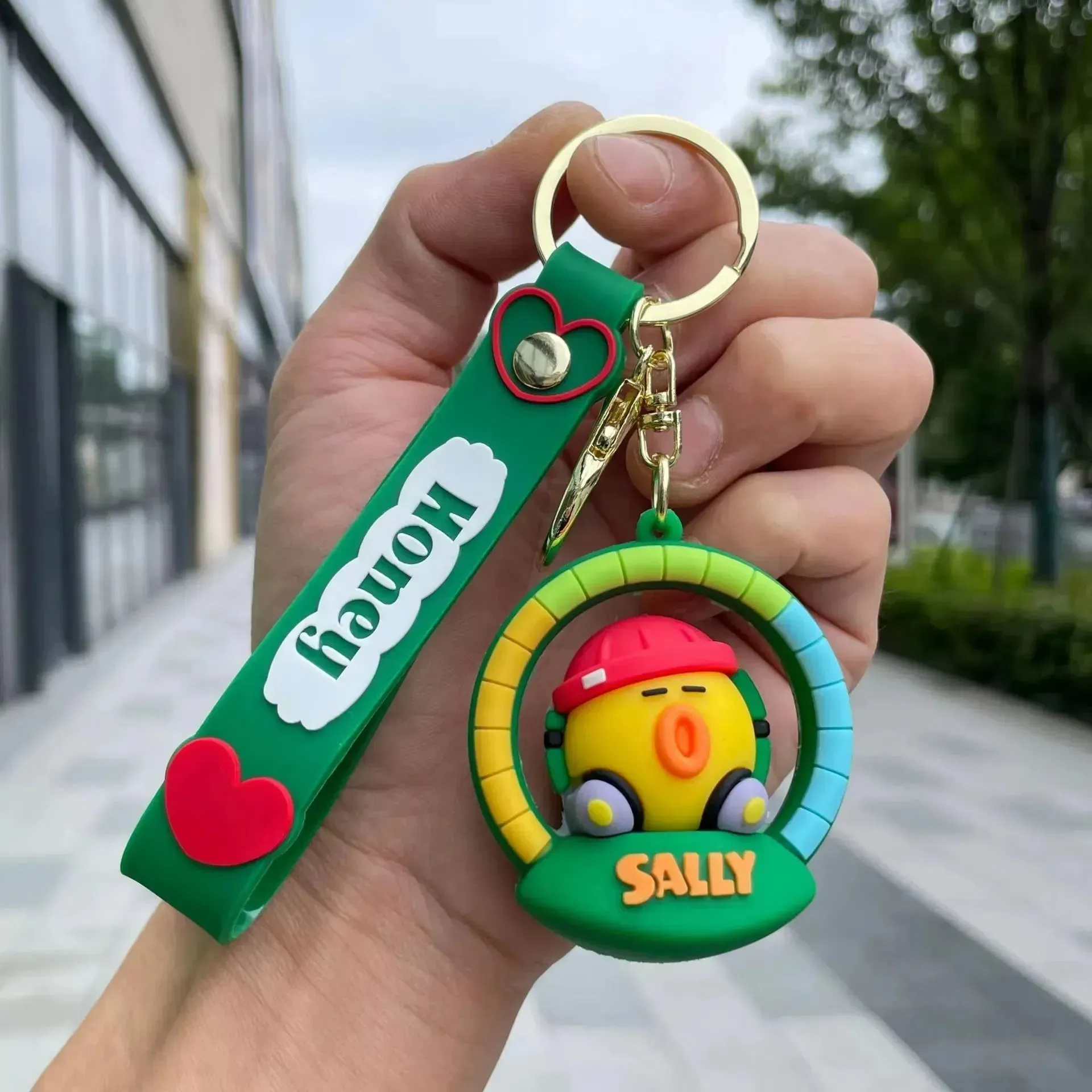 Kawaii Crew Carousel 3D Keychain
