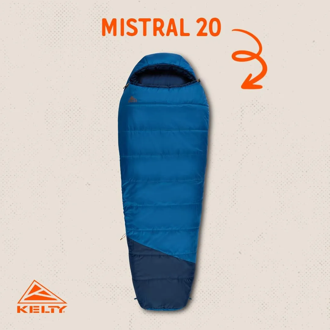 Kelty Sleeping-Bags Kelty Mistral Synthetic Camping Sleeping Bag
