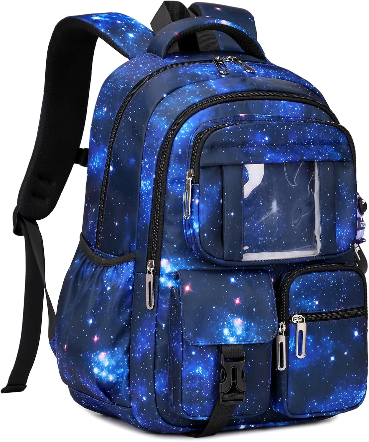 Kids Backpack for Girls & Boys - School Bags for Middle & Elementary School Students - Kawaii Ita Galaxy Astronaut