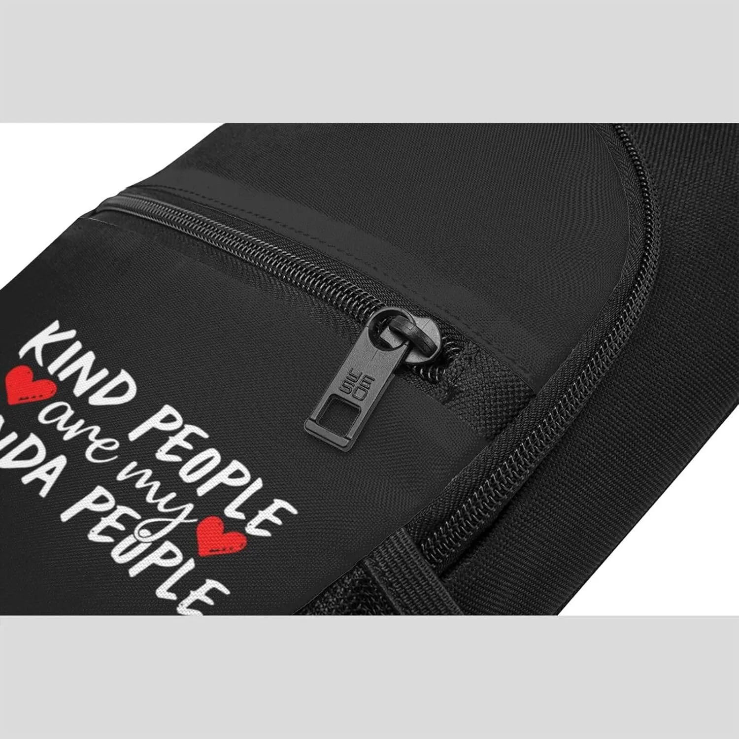Kind People are My Kinda People Chest Pack Leisure Shoulder Crossbody Chest Bag