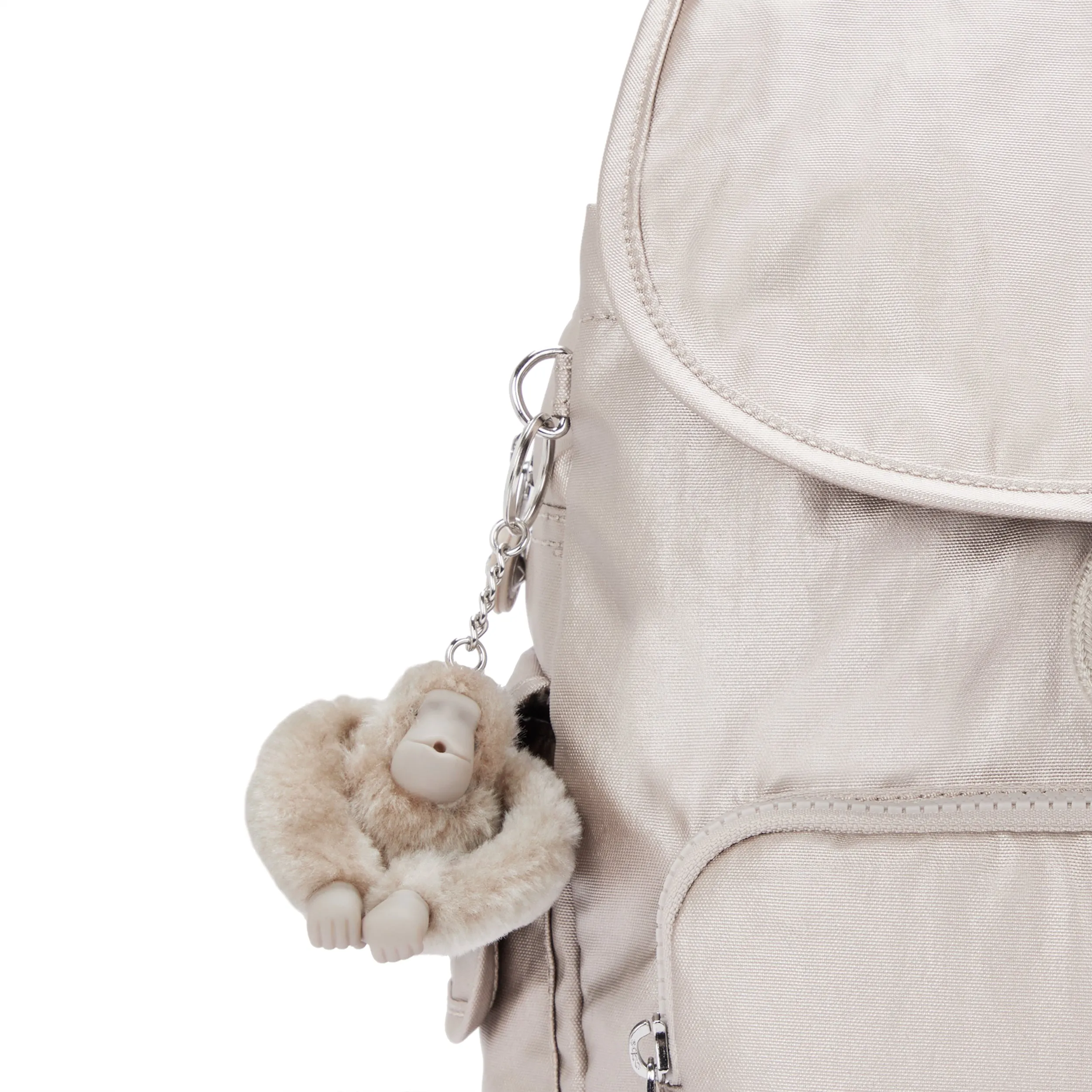 Kipling-City Pack S-Small backpack-Metallic Glow-15641-48I