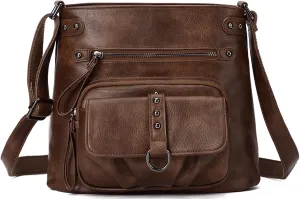 KL928 Crossbody Bags for Women Shoulder Handbags Sling Bag Soft FAUX Leather Shoulder Purses