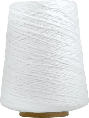 Knit Picks Dishie Worsted Weight 100% Cotton Yarn Cone - 400 g (White)