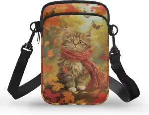 Kuiaobaty Crossbody Bags for Women Sling Bag Stylish Messenger Bag Soft Phone Purse