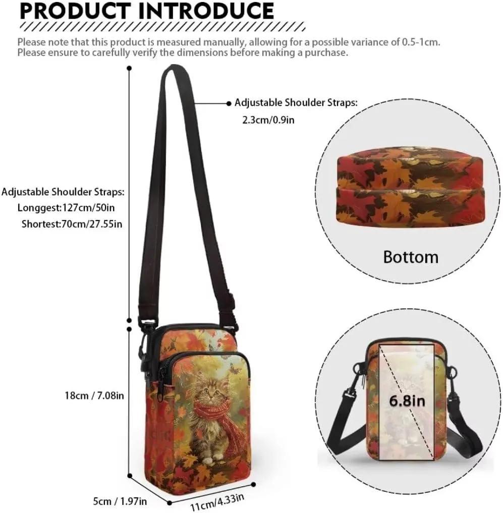 Kuiaobaty Crossbody Bags for Women Sling Bag Stylish Messenger Bag Soft Phone Purse