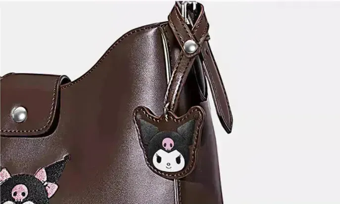 Kuromi Rebel Edge Shoulder Bag