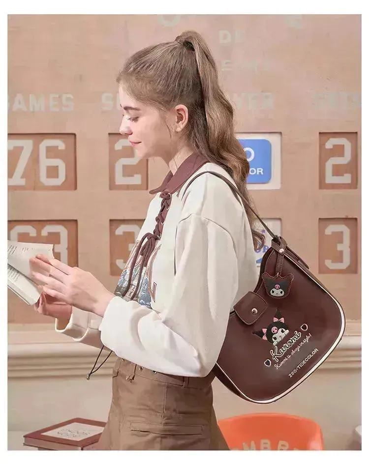 Kuromi Rebel Edge Shoulder Bag