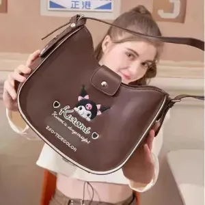 Kuromi Rebel Edge Shoulder Bag