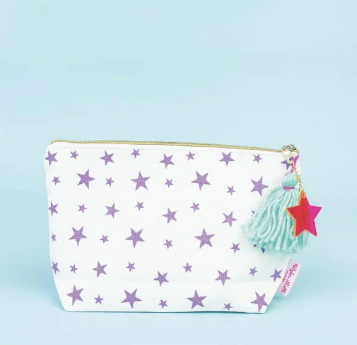Large Multi-Pom Pom Pouch
