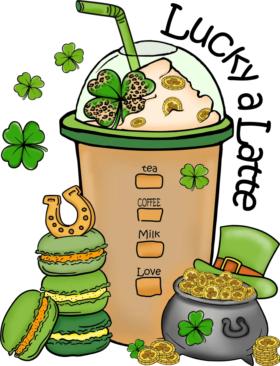 Leprechaun Luck - Ready to Press DTF Transfers
