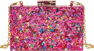 LETODE Acrylic Clutch Bags Purse Perspex Bag Handbags for Women