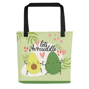 Lets Avocuddle Tote Bag