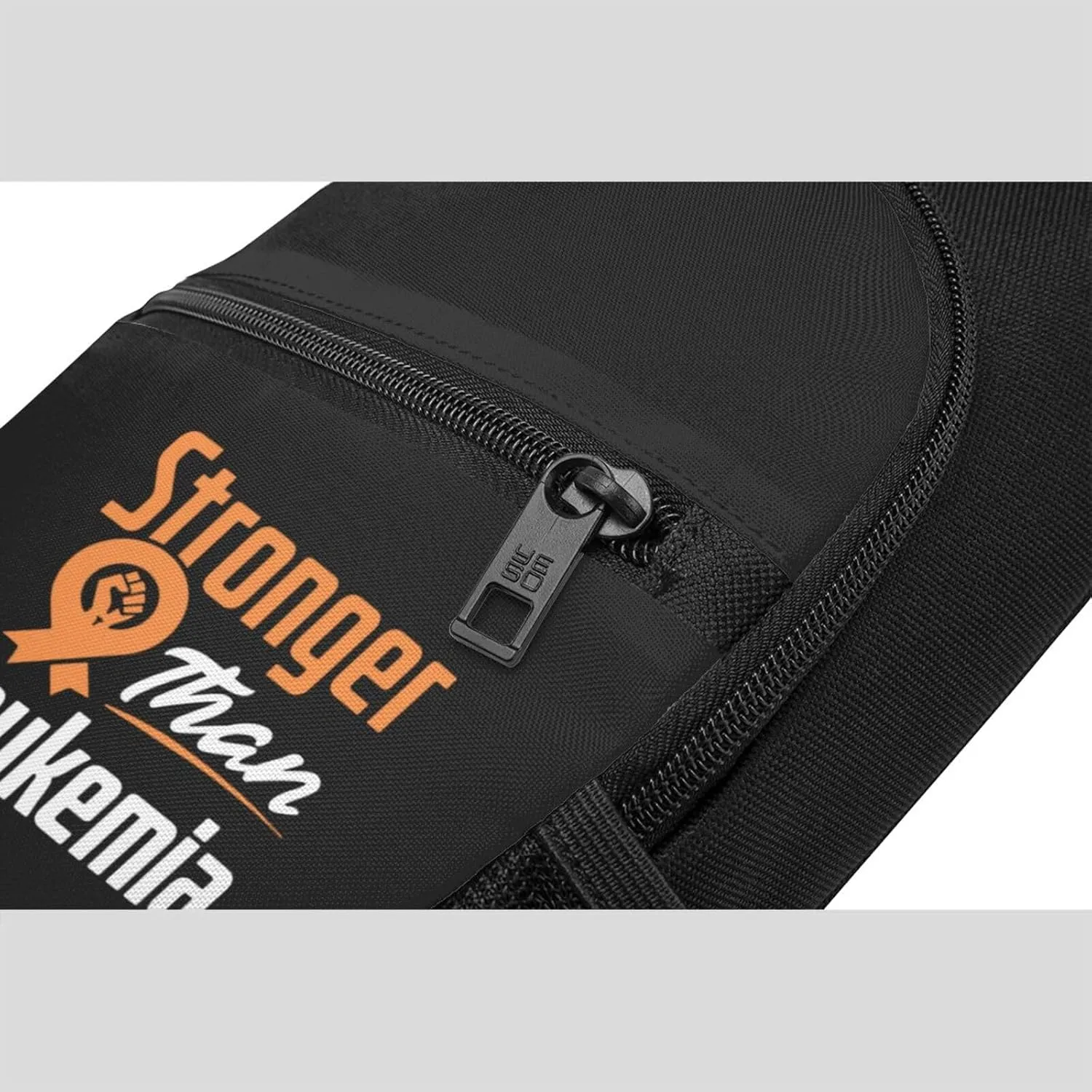 Leukemia Awareness Stronger Than Leukemia Chest Pack Leisure Shoulder Crossbody Chest Bag
