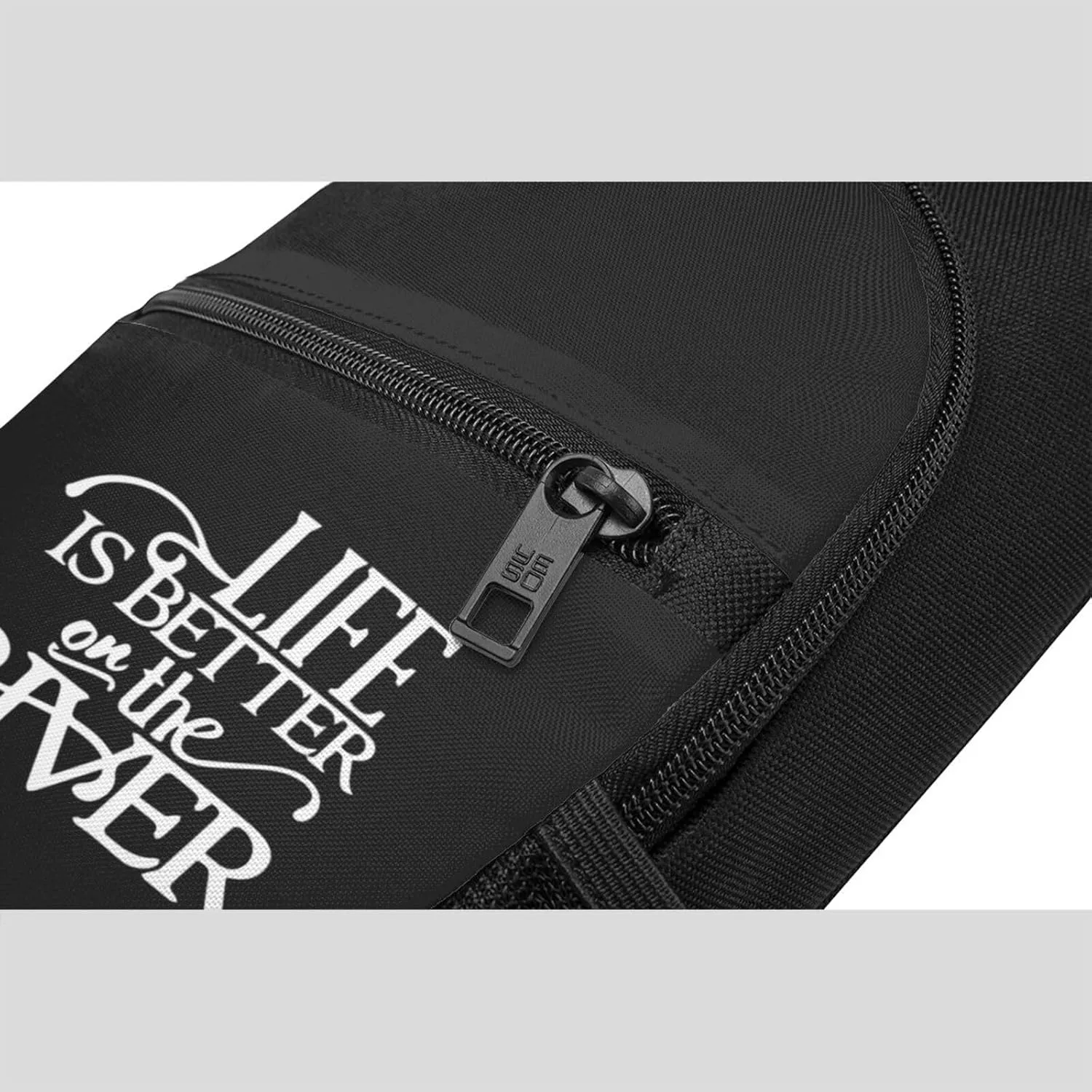 Life is Better On The River Chest Pack Leisure Shoulder Crossbody Chest Bag