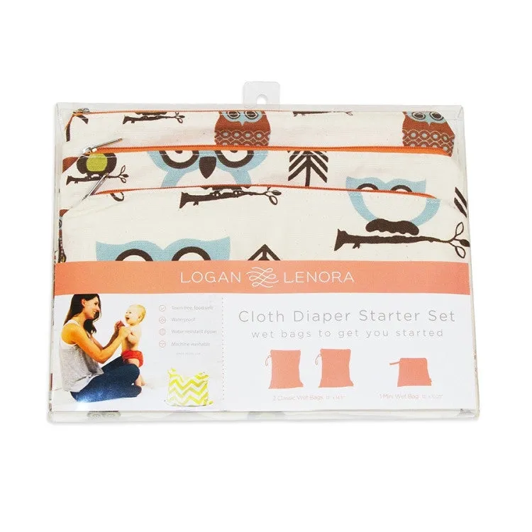 Logan   Lenora Cloth Diaper Starter Set